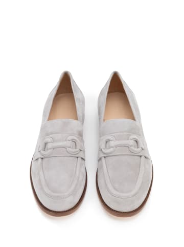 Wittchen Damenschuhe Mokassins Aus Naturleder Mit Dezenter Schnalle in Gray