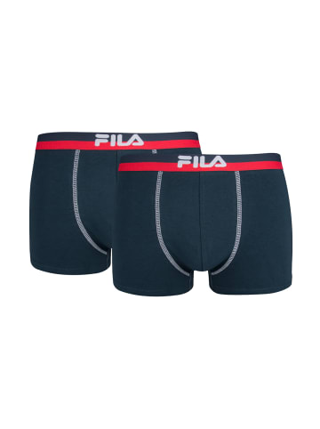 Fila Boxershort 2er Pack in Marine