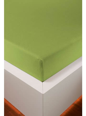 bellana jersey Spannbetttuch Edel-Jersey Elasthan in moos