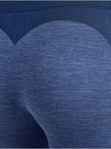 Hummel Leggings Hmlmt Shine Multisport Damen in BLUE INDIGO MELANGE