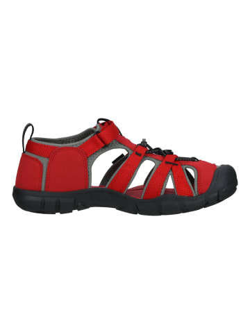 Keen Wanderschuhe in Rot/Schwarz