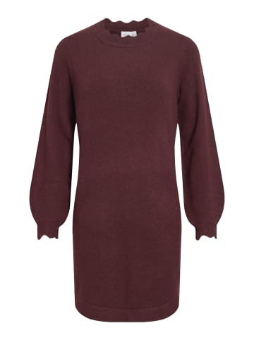 Vila Strickkleid VINikolina in bordeaux - 0002