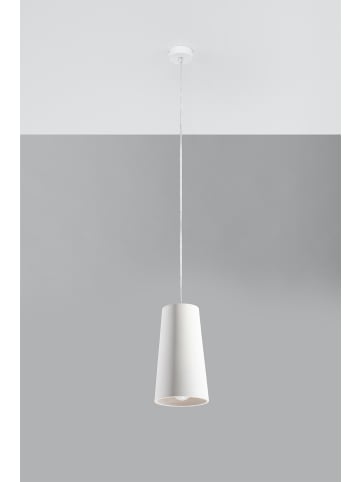 Nice Lamps Keramik Hängleuchte ARMICA weiß dekorative Lampe moderne 1xE27 LED NICE LAMPS