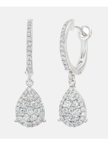 Diamant L'éternel Ohrhänger aus 750 Weißgold mit 0.60 Karat Diamant