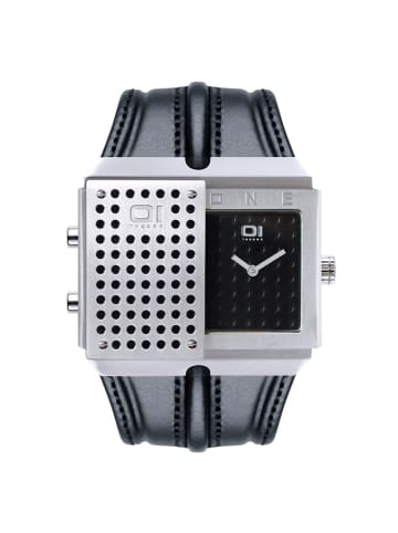 OI THE ONE Digitaluhr für Herren in grau
