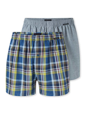 Schiesser Boxer Multi in grau-meliert, sortiert 4
