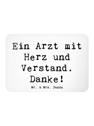 Mr. & Mrs. Panda magnet für kühlschrank Spruch Arzt mit Herz mit... in Weiß