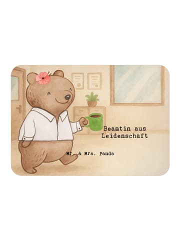 Mr. & Mrs. Panda Magnet Beamtin Leidenschaft Design mit Spruch in Weiß
