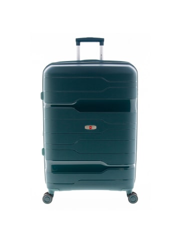 Gladiator 3800 4 Rollen Trolley 77 cm mit Dehnfalte green forest