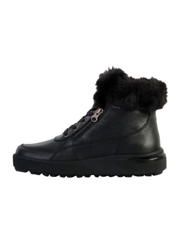 Geox Lederstiefeletten „Dalyla“ Schwarz
