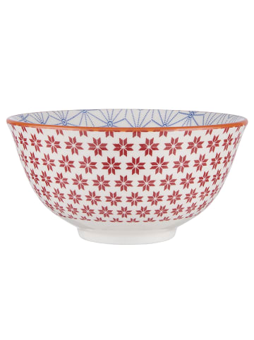 Butlers Butlers Schale ORNAMENTS 6er-Set in Rot
