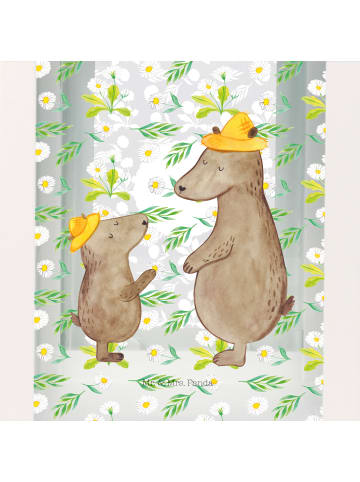 Mr. & Mrs. Panda Laterne Bären mit Hut ohne Spruch in Transparent