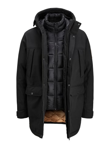 Jack & Jones Softshell Jacke in Black