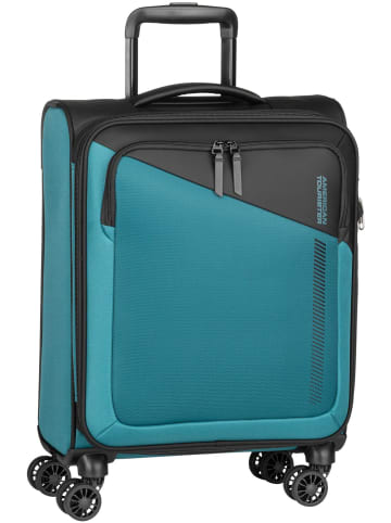 American Tourister Handgepäck Daring Dash Spinner S EXP in Black/Blue