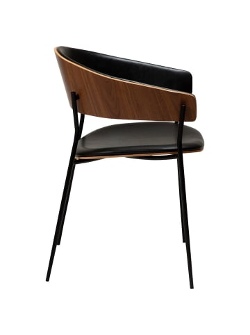 ebuy24 Esszimmerstuhl Crib Schwarz 2er Set