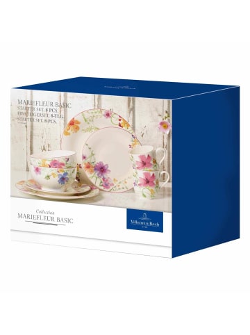 Villeroy & Boch 8er Set Starter-Set Mariefleur Basic in in bunt