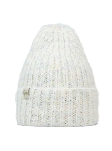Buff Knitted & Fleece Band Beanie Eyla in Weiß