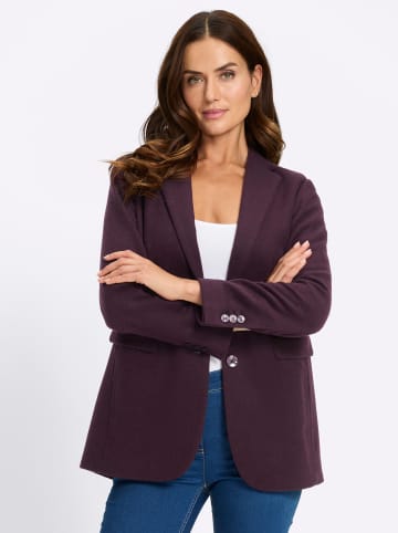 Heine Blazer in aubergine