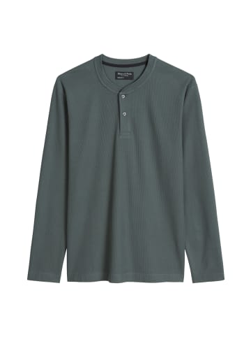 Marc O'Polo DfC Henley-Longsleeve regular in Skipping Stone