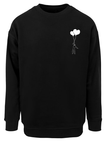 Merchcode Merchcode Love In The Air Sweat Crewneck in black
