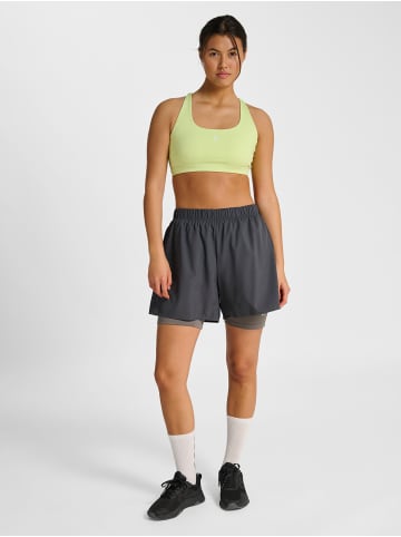 Hummel Verstellbare Taille Kurze Hose Hmlhiit Damen in EBONY