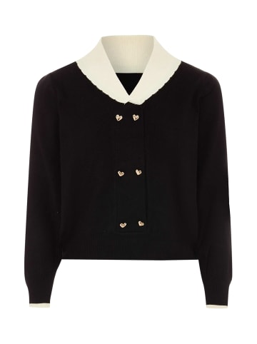 faina Cardigan in Schwarz