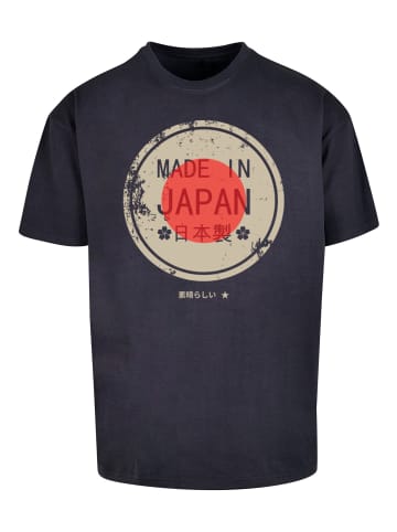 F4NT4STIC Heavy Oversize T-Shirt Made in Japan in marineblau