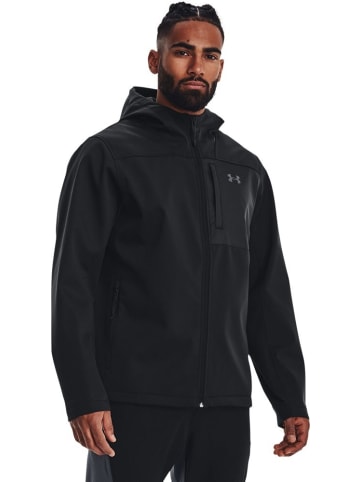 Under Armour Softshelljacke "Shield Hooded Jacket" in Schwarz