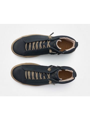 Paul Green Schnürstiefel in blau