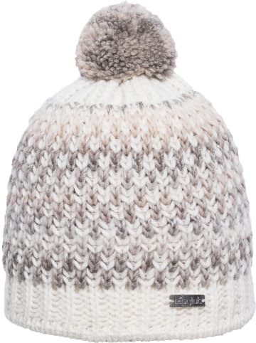 Eisglut Strickmütze in weiß