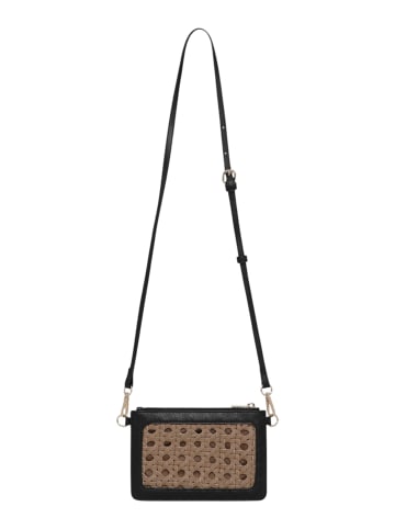 Ilse Jacobsen Schultertasche BRAID03 in Mocca Black