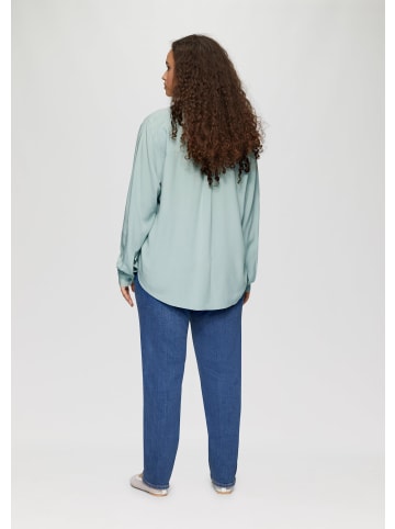 QS Bluse in 7217_salbeigrün
