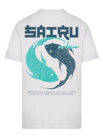 F4NT4STIC T-Shirt Koi Fish Japan Streetstyle in weiß
