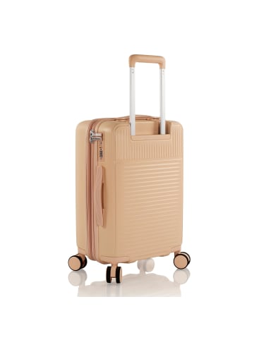 Heys Pastel 4 Rollen Kabinentrolley S 53 cm mit Dehnfalte in nude