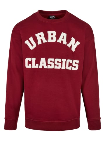 Urban Classics Rundhalsausschnitt in burgundy