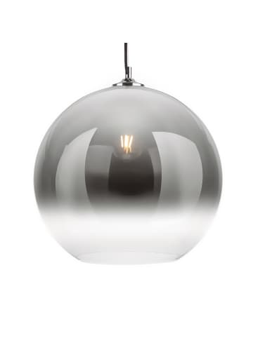 Leitmotiv Lampe aus Glas, BUBBLE in Silber, 150 cm