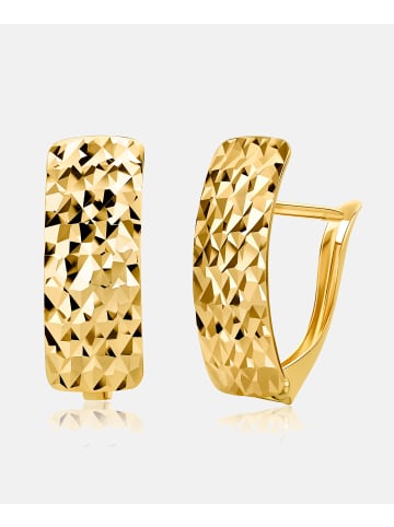 Diamant L'éternel Ohrringe aus 585 Gelbgold