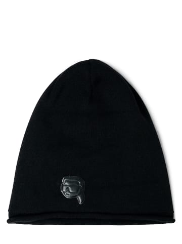 Karl Lagerfeld Beanie in schwarz - 0001