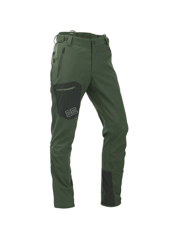 Maul Sport Softshell-Tourenhose Seilschaft in Tannengrün