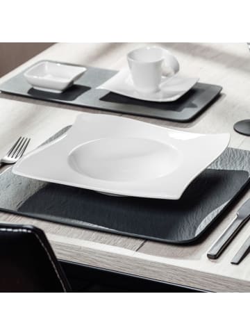 Villeroy & Boch 4er Set Pastateller NewWave in 28 x 28 cm in weiß