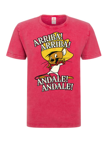 Logoshirt T-Shirt Looney Tunes - Speedy Gonzales in rot
