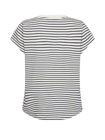 Mos Mosh T-Shirt MMKala in ecru marine