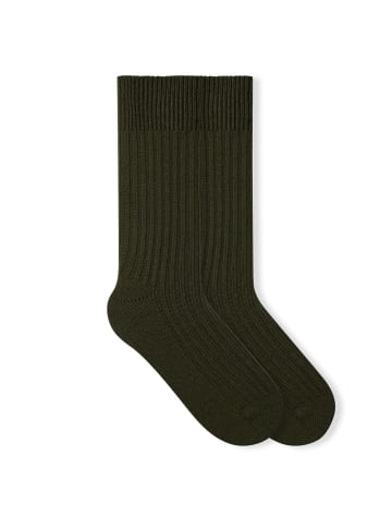 von Jungfeld Socken Merino in Dark Green