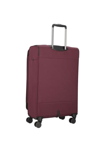 Stratic Bendigo Light Plus 4-Rollen Trolley 72 cm Laptopfach in aubergine