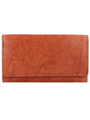 Greenburry Basic Geldbörse RFID Leder 17 cm in cognac