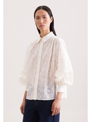 Seidensticker Hemdbluse Regular in Weiß