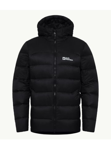 Jack Wolfskin Daunenjacke in schwarz