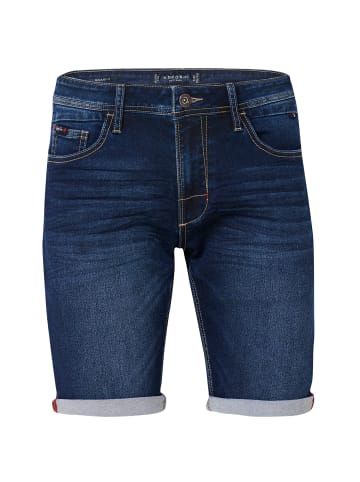 KOROSHI RegulÃ¤re jeans-bermuda-shorts mit fÃ¼nf taschen in blau
