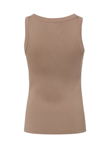 Marie Lund Top in taupe - 0049