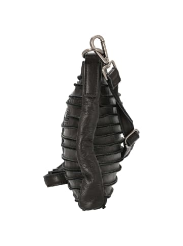 FREDs BRUDER Riffel Crossbag - Umhängetasche 27 cm (toffee) in schwarz